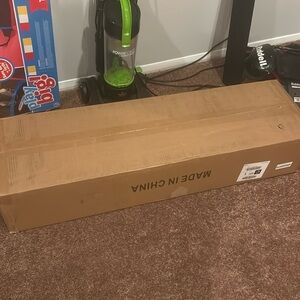 It’s Floating rails you will have to purchase your own MATTRESS!!